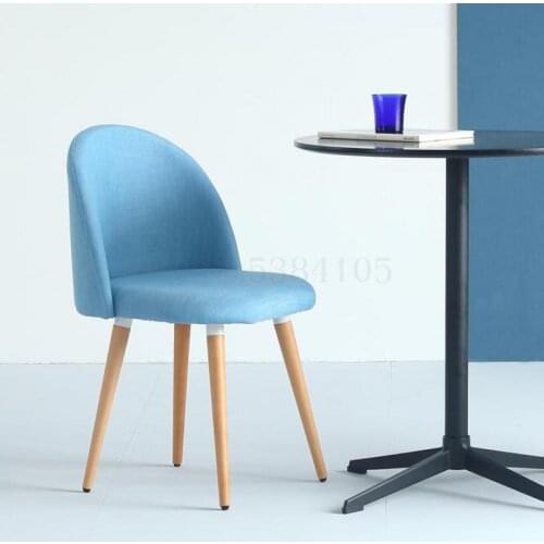 The Nordic Contemporary And Contracted Household Backrest Leisure Fair Guest Bedroom Desk Chair Chair Hotel Restaurant