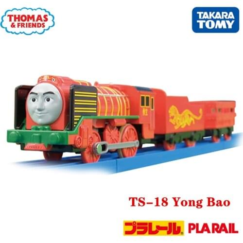 Takara Tomy Pla Rail Plarail Train & Friends TS-18 Yonbao Yong Bao Japan Railway Train Motorized Electric Locomotive Model Toy