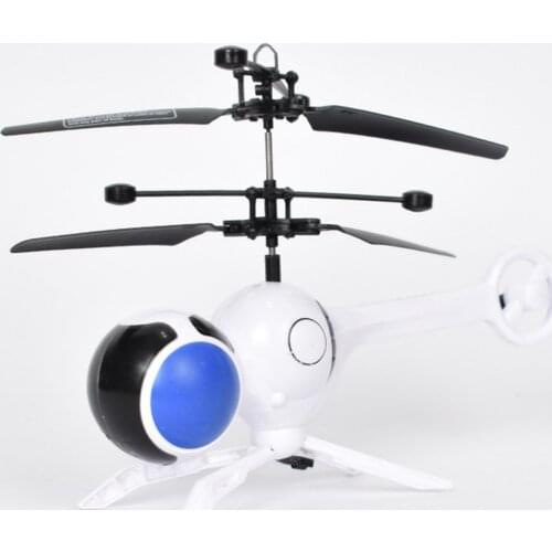 Three-Channel Rechargeable Educational Practical Durable Safe Fall-Resistant Remote Control Aircraft Helicopter Toy