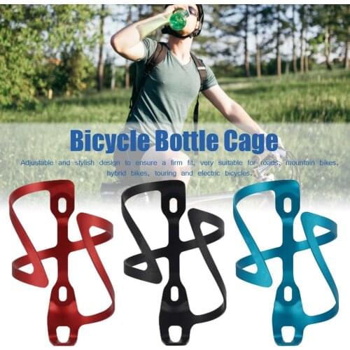 MTB Ultralight Aluminum Alloy Bicycle Water Bottle Cage For Mountain Road Bike Cycling Bottle Holder Bicycle Accessories