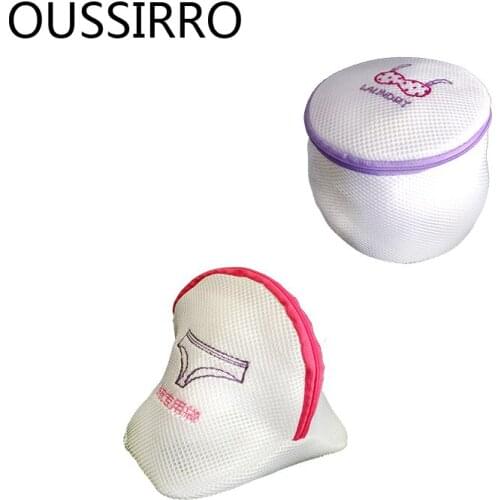1PCS Women Hosiery Bra Lingerie Washing Bag Protecting Mesh Aid Laundry Saver Laundry Bags