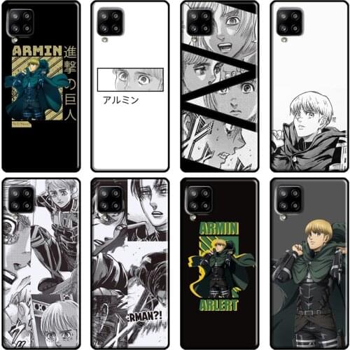 Armin Arlert Attack on Titan Soft Case For Samsung A21S A52 A12 A31 A41 A51 A71 A20e M31 A10 A20 A40 A70 A50 A72 Coque