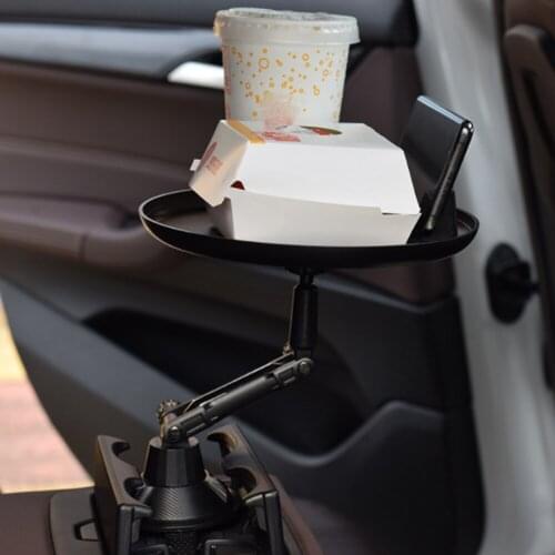 Creative Car Dining Tray Tray Car Travel Coffee Burger Rack Car Driver Drinks Holders Drinking Cup Mobile Phone Holder