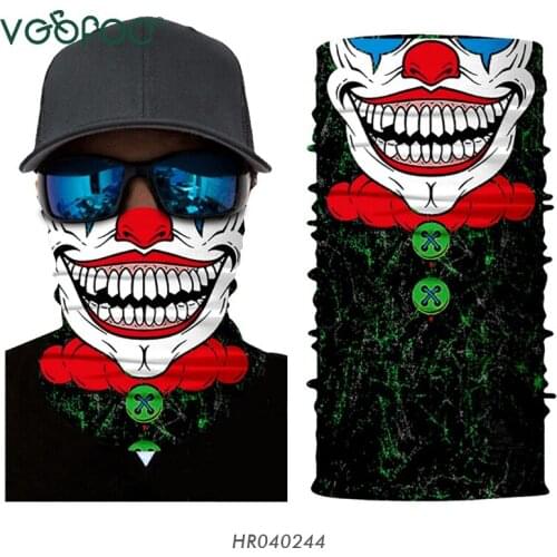 Cycling Bandanas Scarf Skull Neck Warmer neck gaiter Face Shield Mask Head Scarf Headband Headwear bandana Men Outdoor Sports