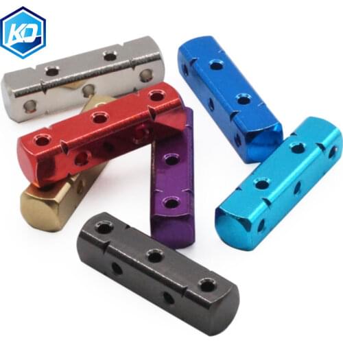 6*6*32mm/8*8*32mm Mass Damper Block Aluminum Alloy Damping Stabilizer Strip 15427/94925/95343 for Tamiya Mini 4WD Car Model
