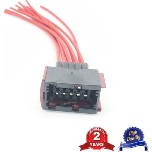 FOR VAUXHALL OPEL HEADLIGHT SOCKET WIRING HARNESS LOOM 10 PIN CONNECTOR