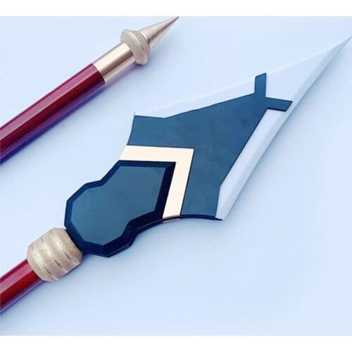Game Genshin Impact Xiangling Duel Spear Cosplay Props Sword Playing Props Weapons Xmas Costume Accessories Anime Shows