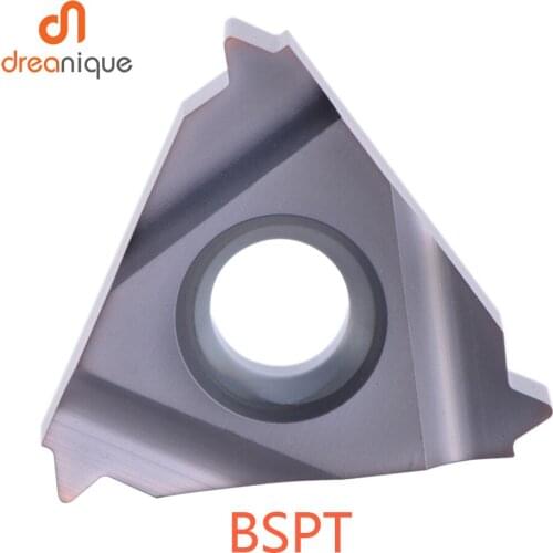 BSPT Carbide Insert thread Turning Tool high quality 06IR 08IR 11IR 16IR 16ER threading insert HRC40