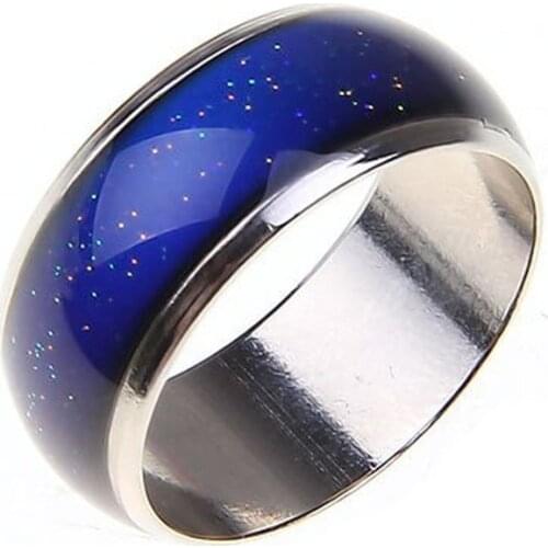 2021Changing Color Rings Mood Emotion Feeling Temperature Rings For Women Men Couples Rings Tone Fine Jewelry кольца 2021 тренд