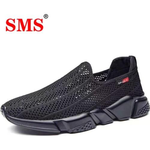 New Shoes Men Loafers Light Breathable Summer Mesh Comfortable Casual Shoes Men Sneakers Zapatillas Hombre Plus Size 39-44
