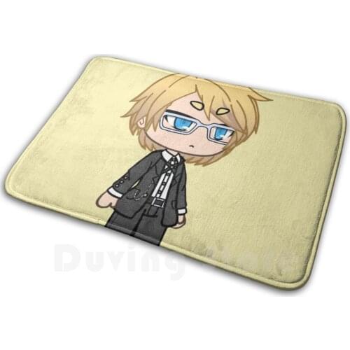 Danganronpa Togami Chibi Soft Non-Slip Mat Rug Carpet Cushion Danganronpa Chibi Anime Video Game Makoto Naegi Junko