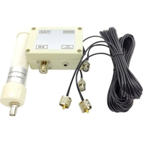 New Active Antenna 10Khz To 30Mhz Mini Whip Hf Lf Vlf Vhf Sdr Rx With Portable Cable