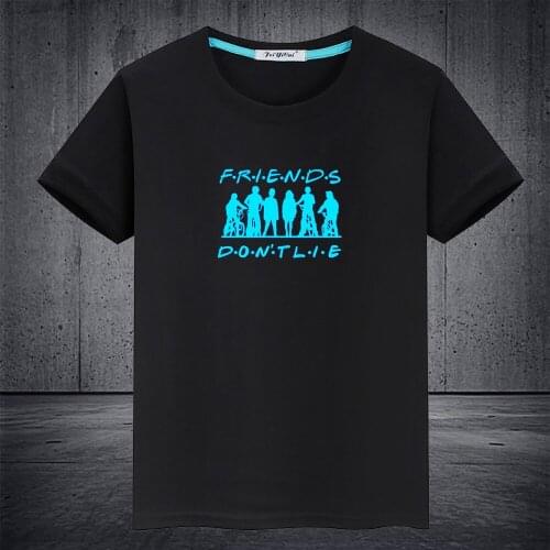 New 2020 Hot Stranger Things Luminous T-shirt Casual Unisex Tops Vest Tees Short sleeve Men Women T-shirt Cotton Kids T Shirt