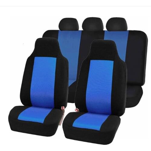 New 9/set universal car seat cover car rear seat cover car interior design decorative protection type