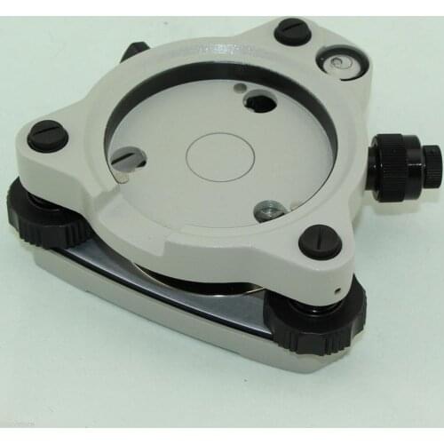 NEW GRAY THREE-JAW TRIBRACH WITH OPTICAL PLUMMET for SOKKIA/TOPCON/NIKON