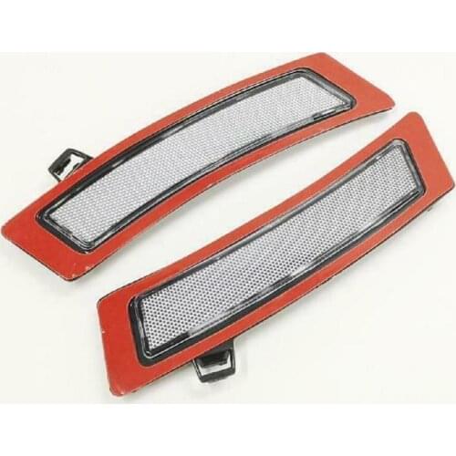 Front Bumper Clear Side Marker Reflector For BMW X5 E70 2011-2013 Pair New