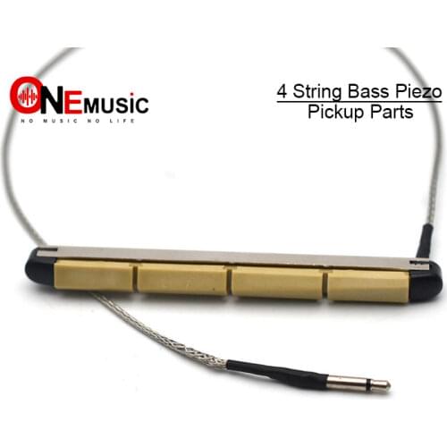 Under Saddle Transducer Pickup Imported Piezo Electric Bar Folk Acoustic Sticks for 4 String Acoustic Bass Guitar Parts