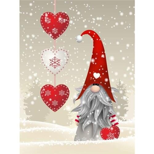 Christmas Snowman DIY 11CT Cross Stitch Embroidery Kits Craft Needlework Set Printed Canvas Cotton Thread Home Sell