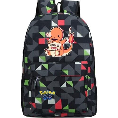 Pokemon Pikachu School Bag Children Boys Kindergarten Backpack Kids Children Cartoon Bags Fashion Children School Bags