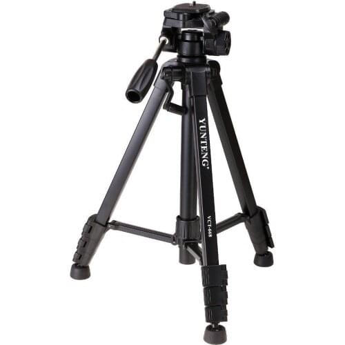 YUNTENG VCT-668RM Tripod for SLR Camera,DV,Professional Photographic Kit YUNTENG 668 Tripod for Canon Nikon Sony