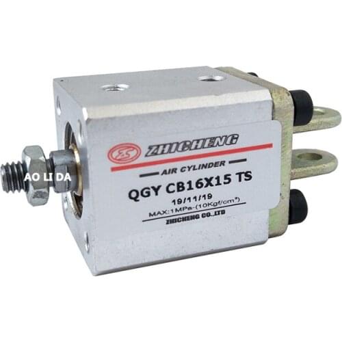 ZHICHENG AIR CYLINDER 10A-5 80X50 MAX:1MPa ZHICHENG CO.,LTD QGYCB16X15 TS 10A-5-SD50X75