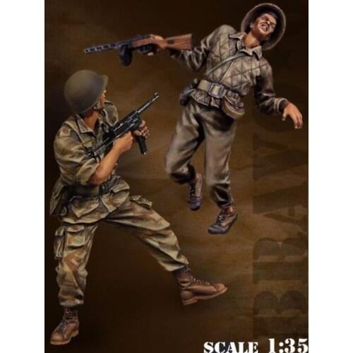 1/35 Resin Model Building Kit Figure soldier
