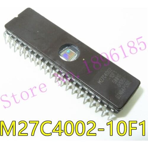 1pcs/lot M27C4002-10F1 M27C4002 27C4002 CDIP-40 4 Mbit (256Kb x16) UV EPROM and OTP EPROM