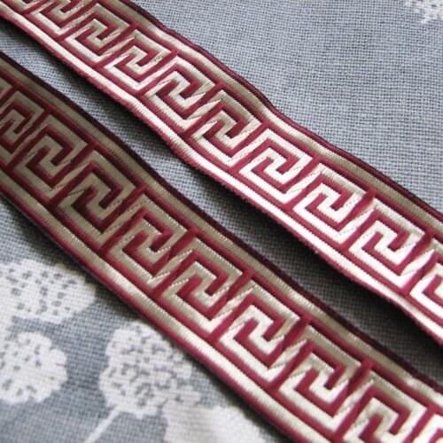 1 PCS Width 3.3 Cm Back Ribbon Woven Ribbon Lace Garment Accessories Curtain Hanfu Kimono Dress Textil Cintas Elasticas