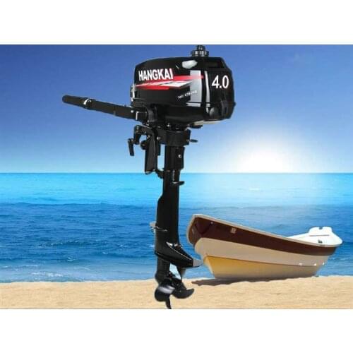 Promotion High Quality 4 Horse Power Hang kai 4.9KW outboard motor boat motors for whole sales (4.0 HP 2T)