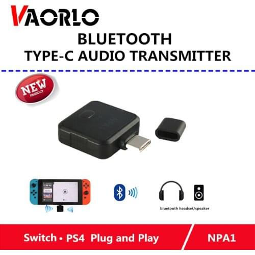 Type-C Bluetooth Transmitter Nintend Switch Game Audio Accessories Mini USB Stereo Wireless Adapter For Nintend Switch PS4 TV PC