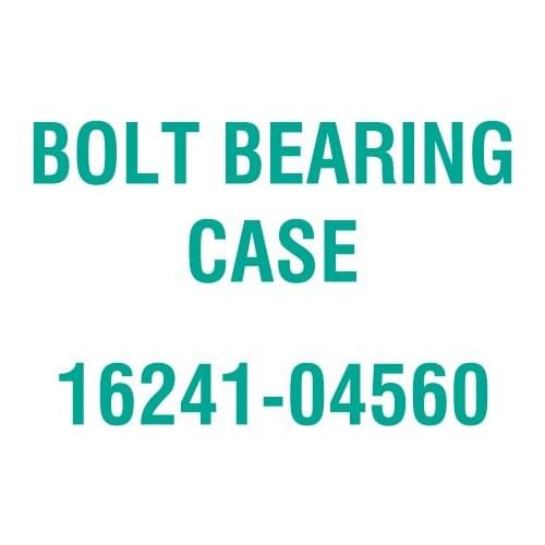 For Kubota 16241-04560 BOLT BEARING CASE