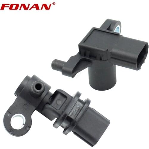 FONAN High Quality Set of 2 Camshaft Crankshaft Position Sensor For Honda Civic 2001-2005 L4 1.7L 37500PLC015 37840PLC006