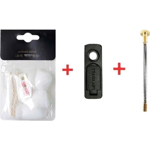 3 In 1 Kerosene Lighters Cotton Wicks Felt Kit/Anti Volatile Rubber Bottom/Spring For Zippo Gasoline Petrol Lighter Accessories