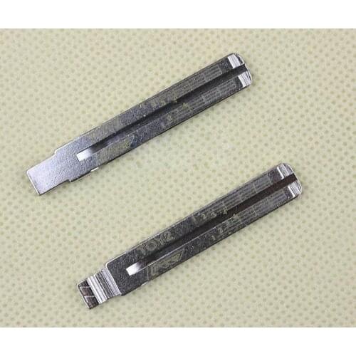 TOY2 Engraved Line Key Blade For Toyota Subaru Scale Shearing Teeth Cutting Key Blank 2 IN 1 (No 77)