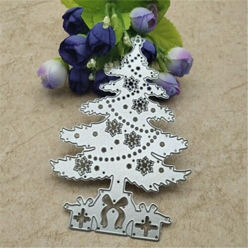 Christmas tree Metal Cutting Dies Stencil for DIY Scrapbooking Photo Paper Cards Making DIY Decorative Crafts Supplies