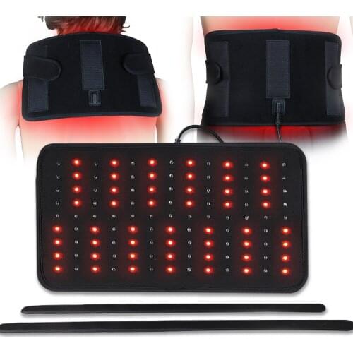 117pcs 660nm Red Light Therapy 880nm Near Infrared Light Therapy Devices Wrap Pads Wearable Waist Belt for Pain Relief Treatment