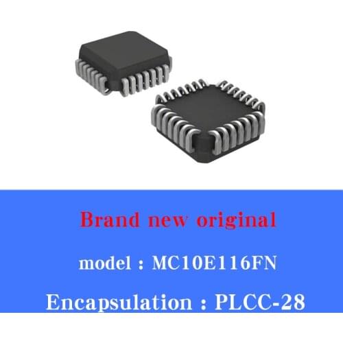 5/PCS Lot Original authentic MC10E116FN PLCC-28 buffer and line driver IC spot straight shot