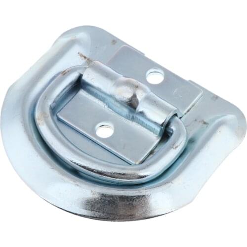 D Ring Tie-Down Anchors,Recessed Pan Fitting D Rings Heavy Duty Cargo Tie Downs,Truck/Trailer/Flatbed/Pickup Anchor