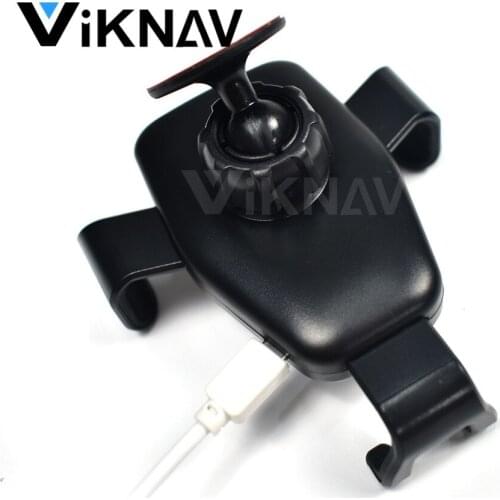 Car wireless fast charging stand holder 10W infrared wireless car charger holder for iPhone Xiaomi Samsung