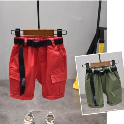 Children Shorts Summer Cotton Shorts For Boys Brand Shorts Baby Clothing Toddler Panties Kids Beach Short Sports Pants 2-7years