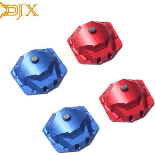 DJX CNC Axle Diff Gear Cover for 1/10 RC Crawler Axial Wraith RR10 90020 90053 90048