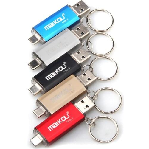 Maikou Newest 2in1 USB3.0 Type-c usb flash Drive USB3.0 OTG Type-C 16GB