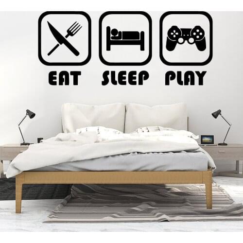 Cute Game Decal Removable Vinyl Mural Poster For Kids Rooms Diy Home Decoration Wall Art MURAL Drop Shipping