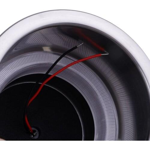 Cup Drink Holder Blue LED Light With Drain For Marine Boat Car RV Camper