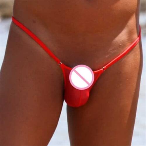 Mens panties sexy underwear men underpants gay micro Thongs tanga Solid color Colorful String simple classic Fun Mini No trace