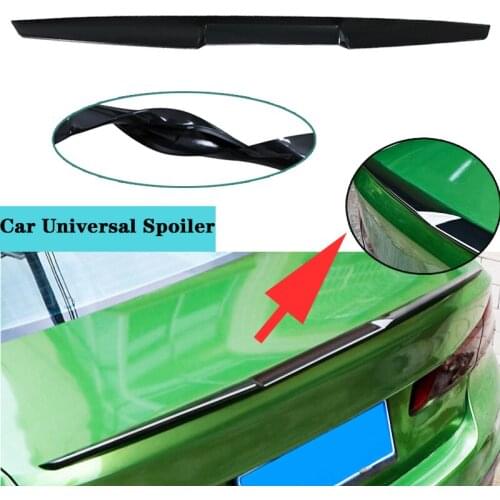1.2M Universal Rear Trunk Spoilers Car Racing Rear Tail Spoiler Wing Air Deflector Spoiler Modified Car Accessories
