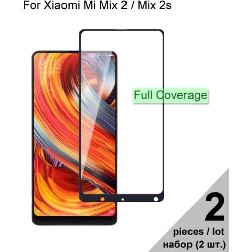Protective Glass For Xiaomi Mi Mix 2 / Mix 2s Full Coverage Tempered Glass For Xiaomi Mi Mix 2s Mix 2