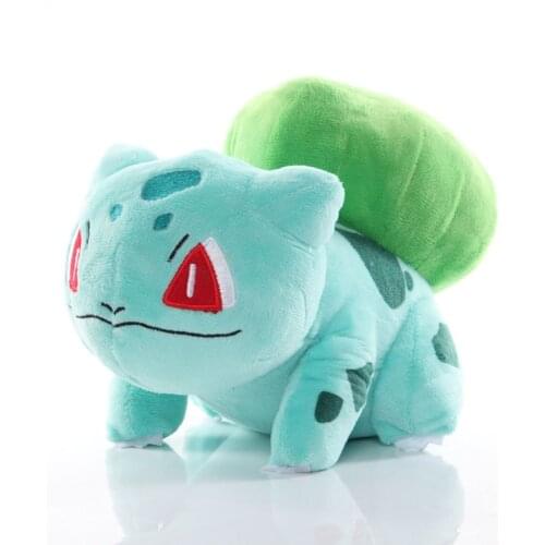 1pcs 22cm Anime Bulbasaur Venusaur Plush Toys Cute Cartoon Plush Soft Stuffed Toy Dolls for Children Kids Gifts