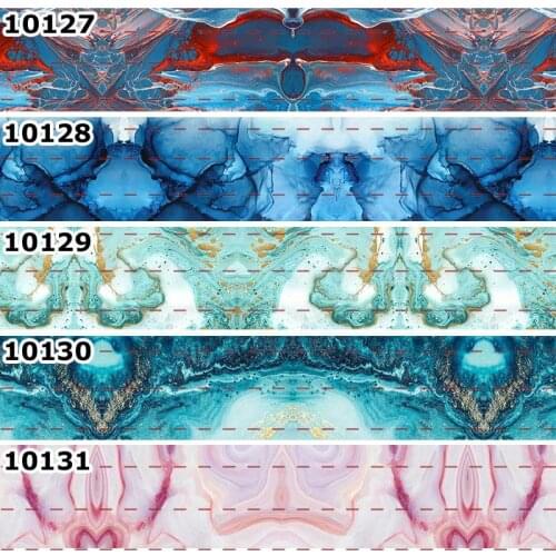 10yards - Different Sizes -Grosgrain Ribbon - Marbler Printed Ribbon /19079854-19079866