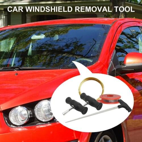 5pcs/set Professional Car Windshield Remover Cut Tool Kit Auto Car Window Glass Removal Car Repair Tools